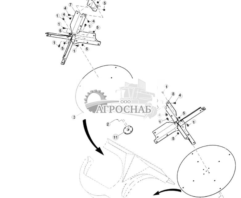 Диск соломоразбрасывателя - ST847306 882.jpg